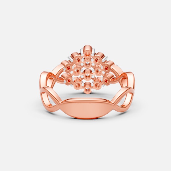 Blooming Spark Lab Grown Diamond Ring